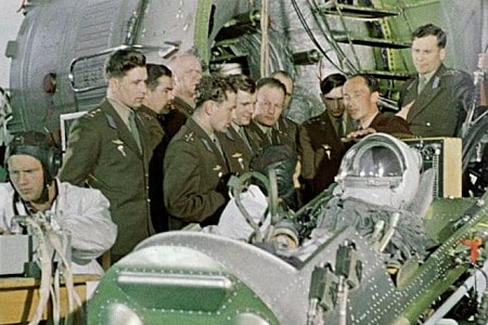 Первое посещение космонавтами Байконура, март 1961 года