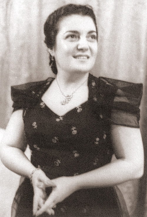 Гоар Микаэловна Гаспарян, 16 октября 1953 года. Фото из архива Санкт-Петербургской филармонии имени Дмитрия Шостаковича